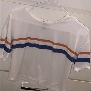 forever 21 cropped tee